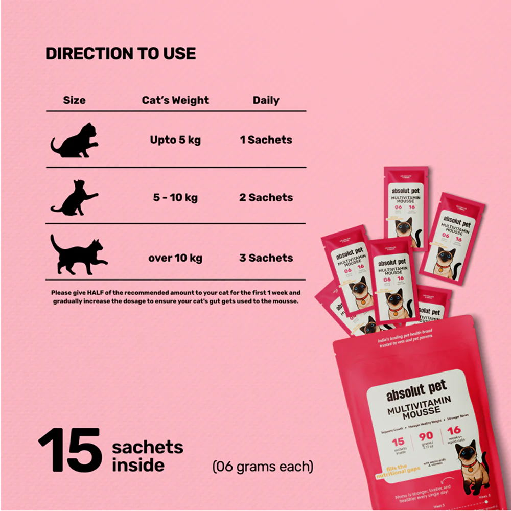 Absolut Pet Multivitamin Mousse Cat Supplement - Image 7