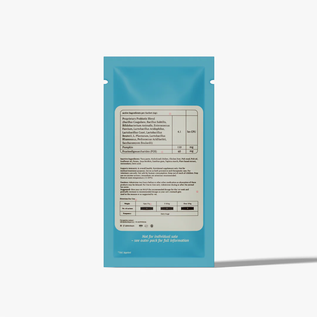 Absolut Pet Probiotics Gut Health Creamy Supplements for Cats - Image 7