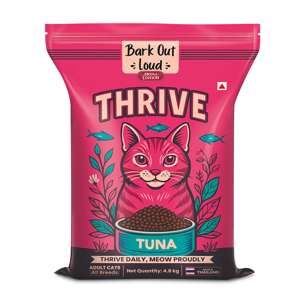 Bark Out Loud Thrive Tuna Flavour Adult Cat Dry Food - Image 5
