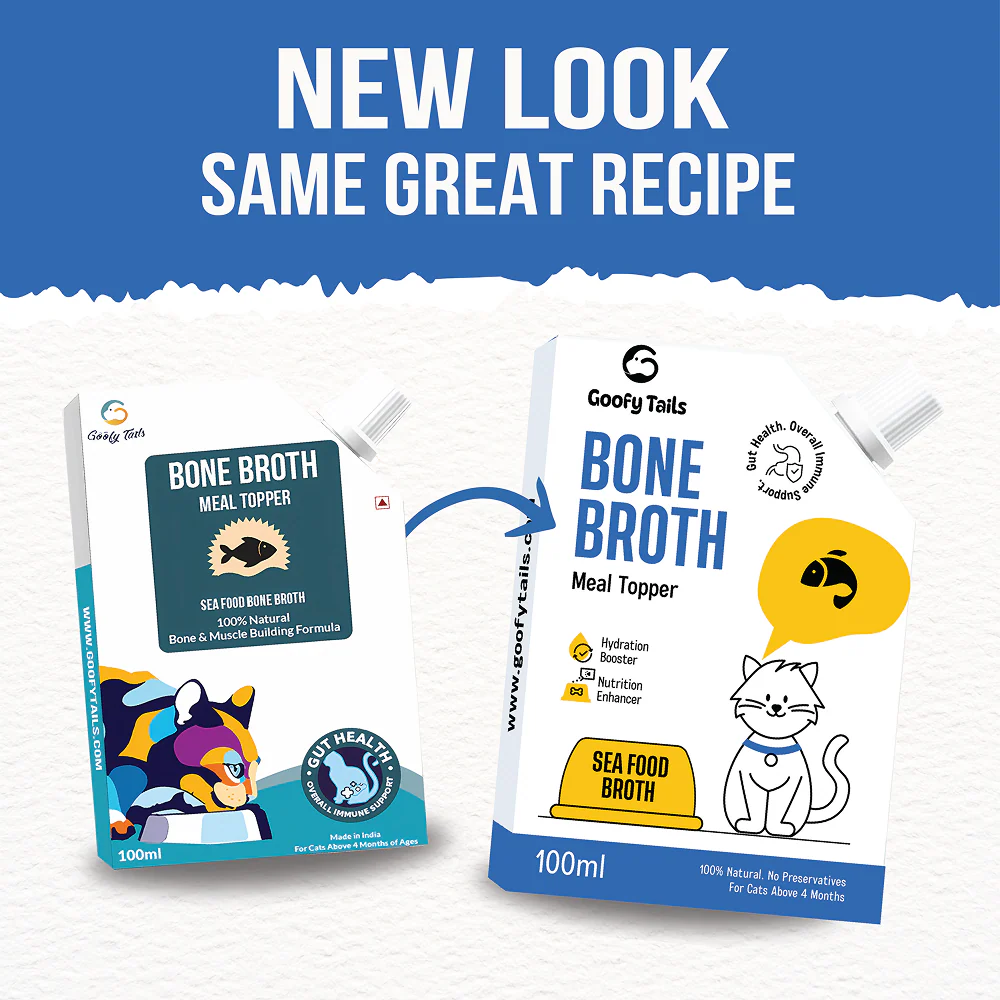 Goofy Tails Seafood Bone Broth for Cats - Image 4