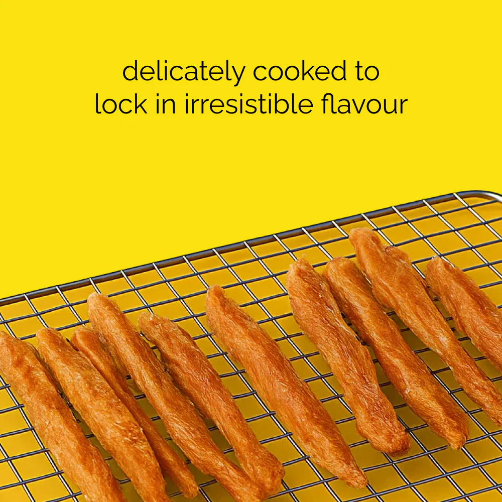 Henlo High Protein Air Dried Chicken Strips Dog Treats - Image 4