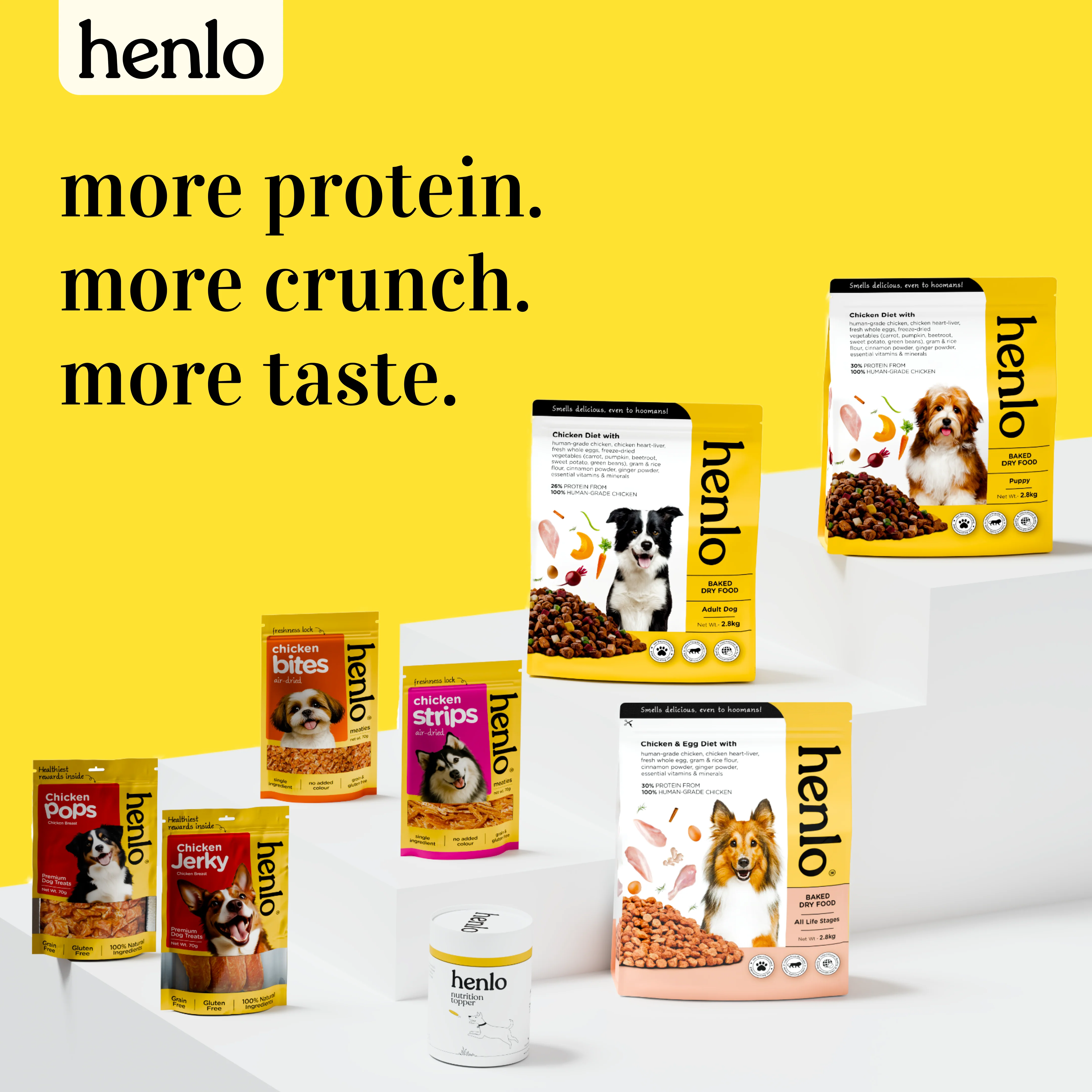 Henlo Single Ingredient Chicken Bites Dog Treats I Guilt Free I High Protein - Image 9