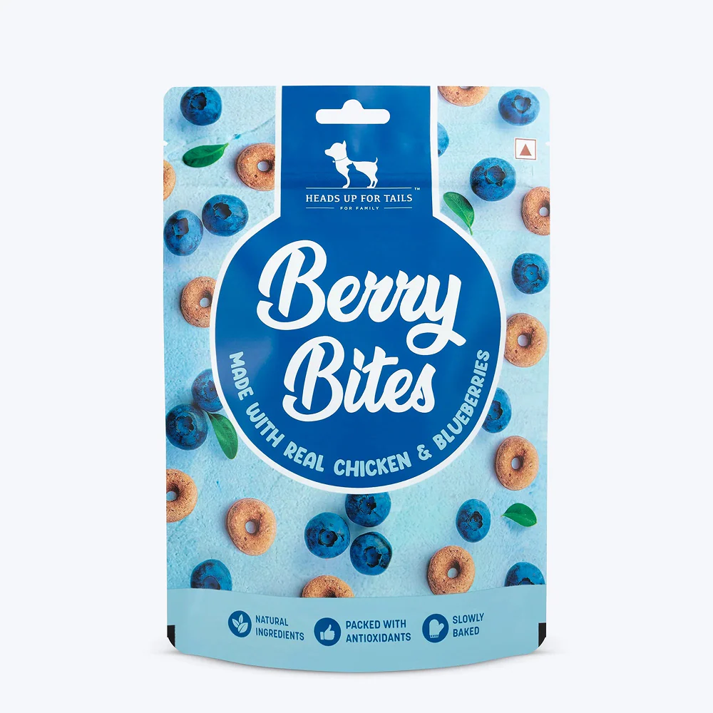 HUFT Berry Bites Real Chicken & Blueberries Dog Treats - Image 8