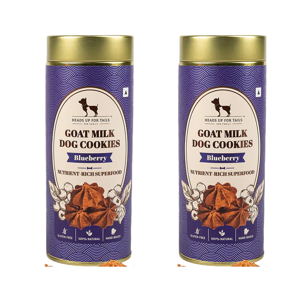 HUFT Gluten Free Goat Milk & Blueberry Cookie Dog Treats - Image 11