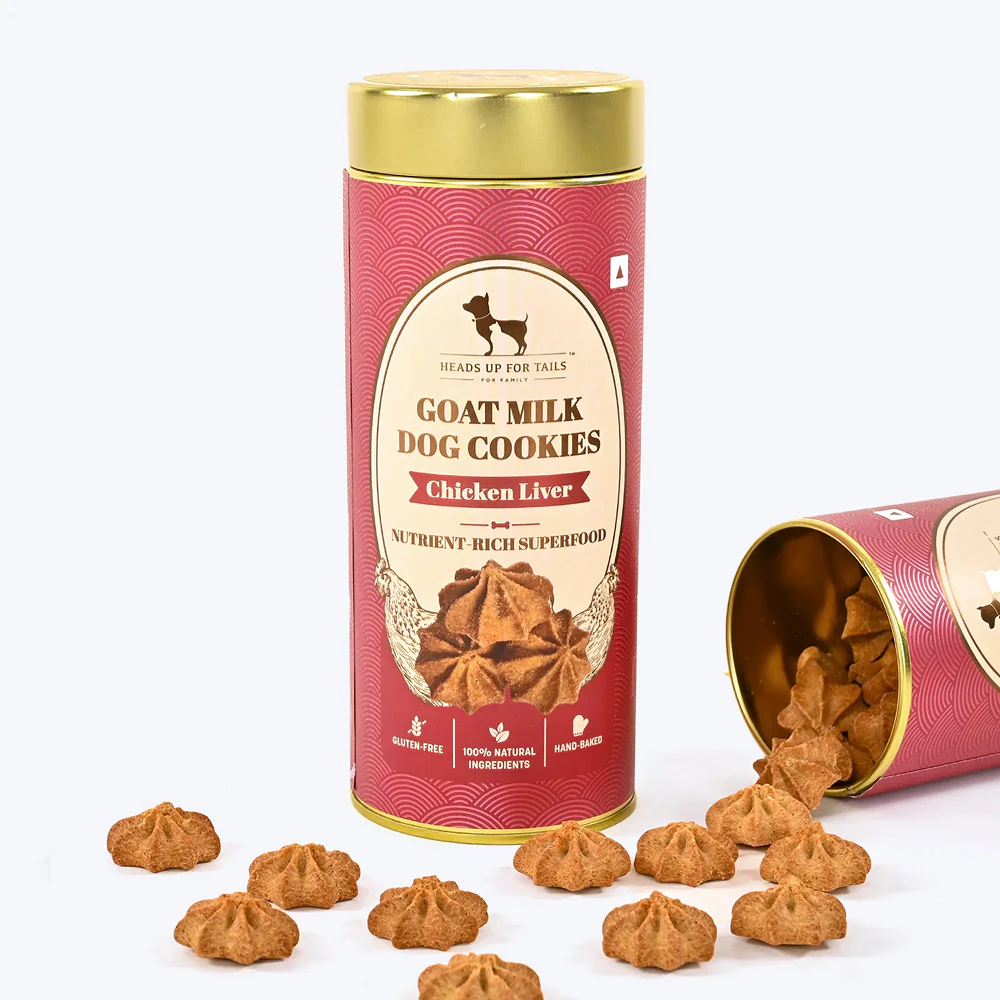 HUFT Gluten Free Goat Milk & Chicken Liver Cookie Dog Treats - Image 10