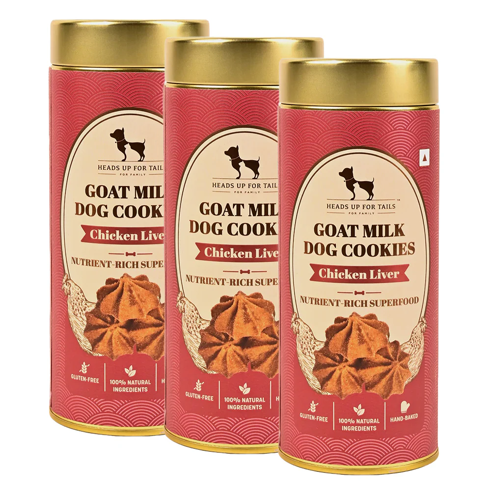 HUFT Gluten Free Goat Milk & Chicken Liver Cookie Dog Treats - Image 12