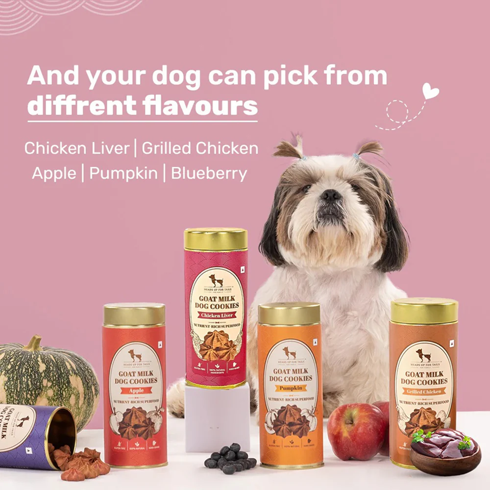 HUFT Gluten Free Goat Milk & Chicken Liver Cookie Dog Treats - Image 6