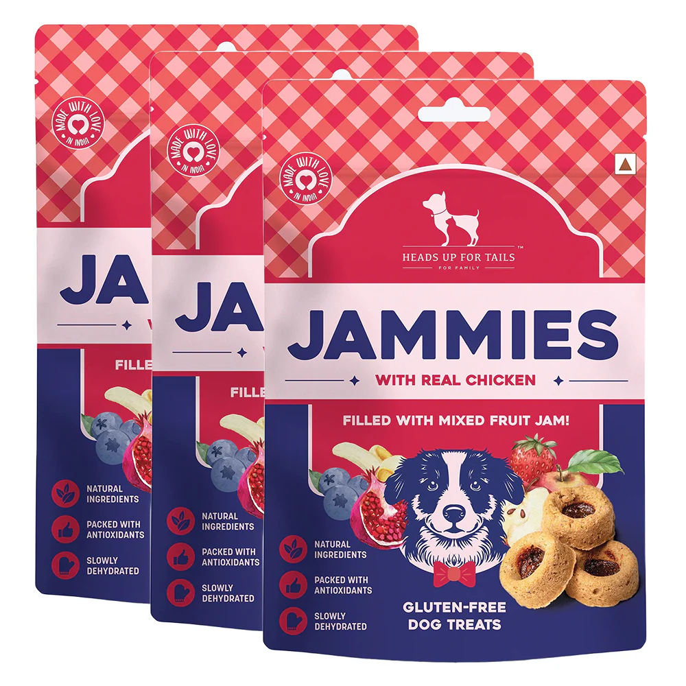 HUFT Jammies With Real Chicken Filled with Mixed Fruit Jam Dog Treats - Image 10