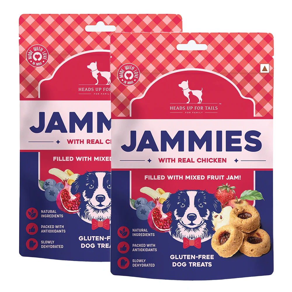 HUFT Jammies With Real Chicken Filled with Mixed Fruit Jam Dog Treats - Image 9