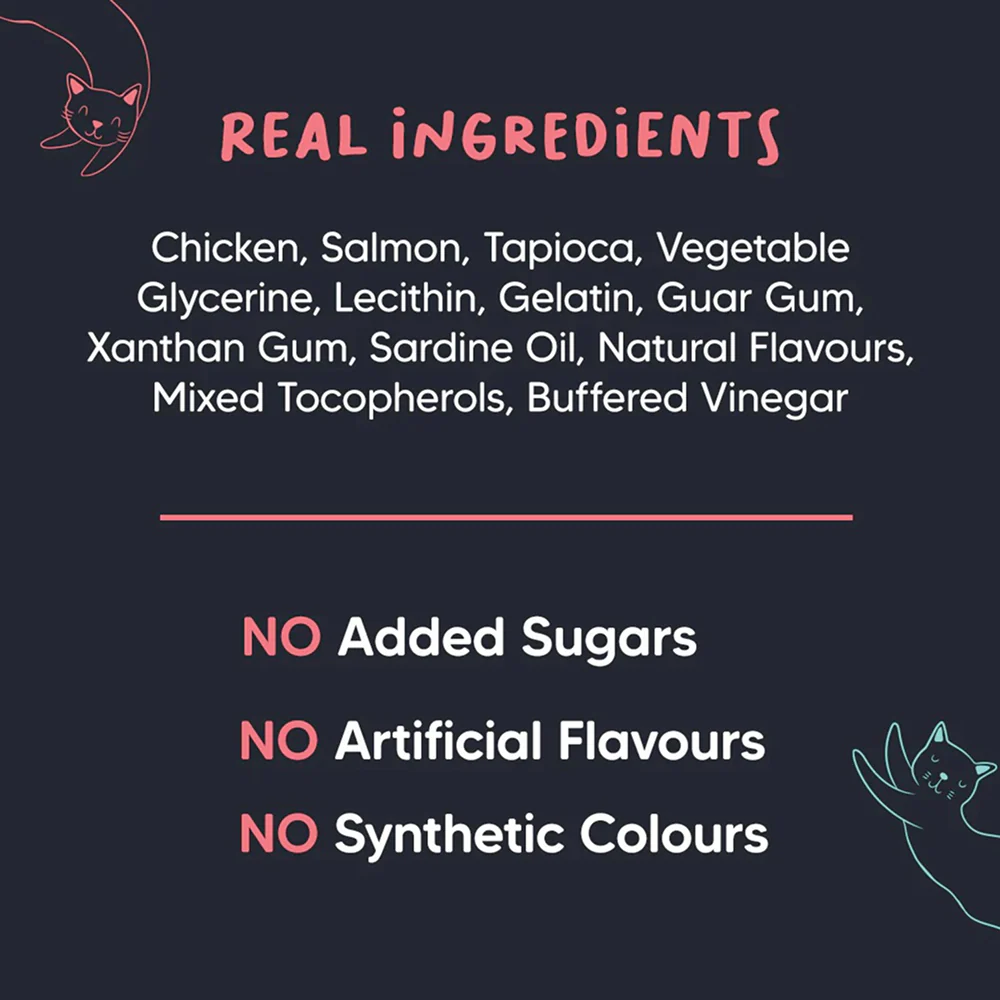 HUFT Meowsi Salmon & Chicken Soft Cat Treats - Image 3