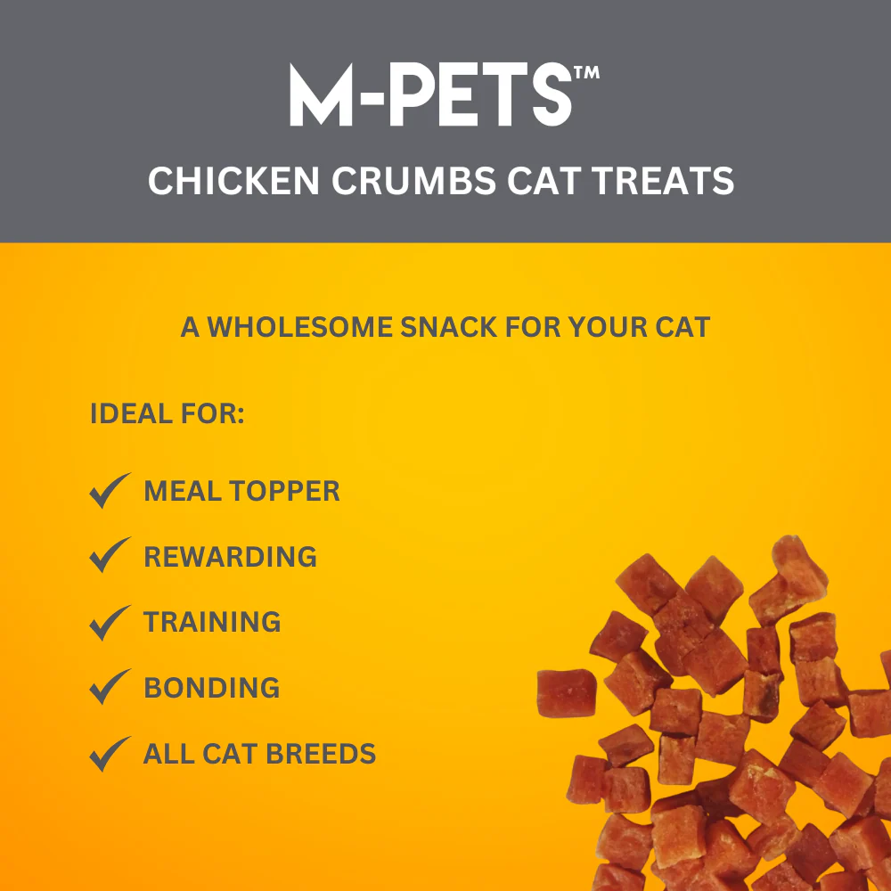 M PETS  Chicken Crumbs Treats for Cats - Image 4