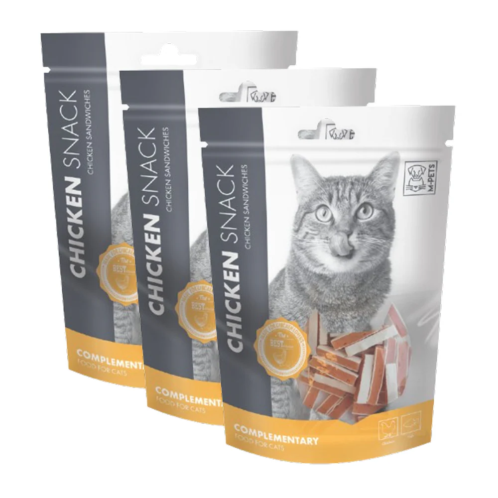 M PETS  Chicken Sandwiches Treats for Cats - Image 6