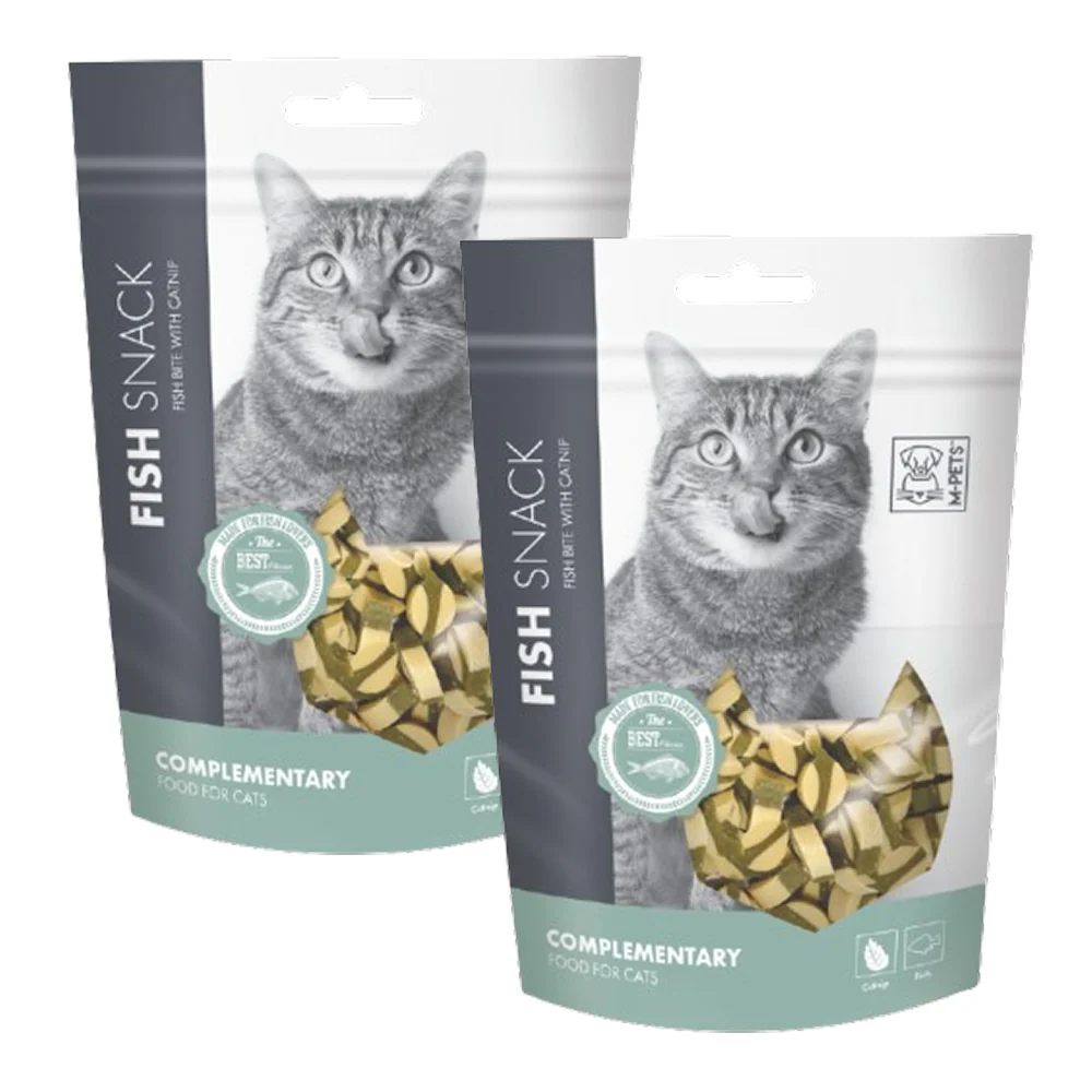 M PETS  Fish Bite With Catnip Treats for Cats - Image 6