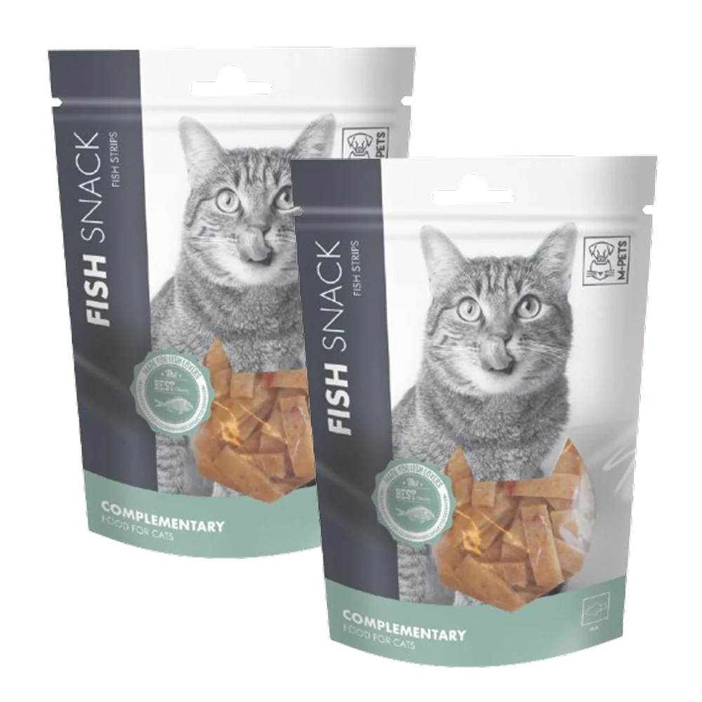 M PETS Fish Strips Treats for Cats - Image 5