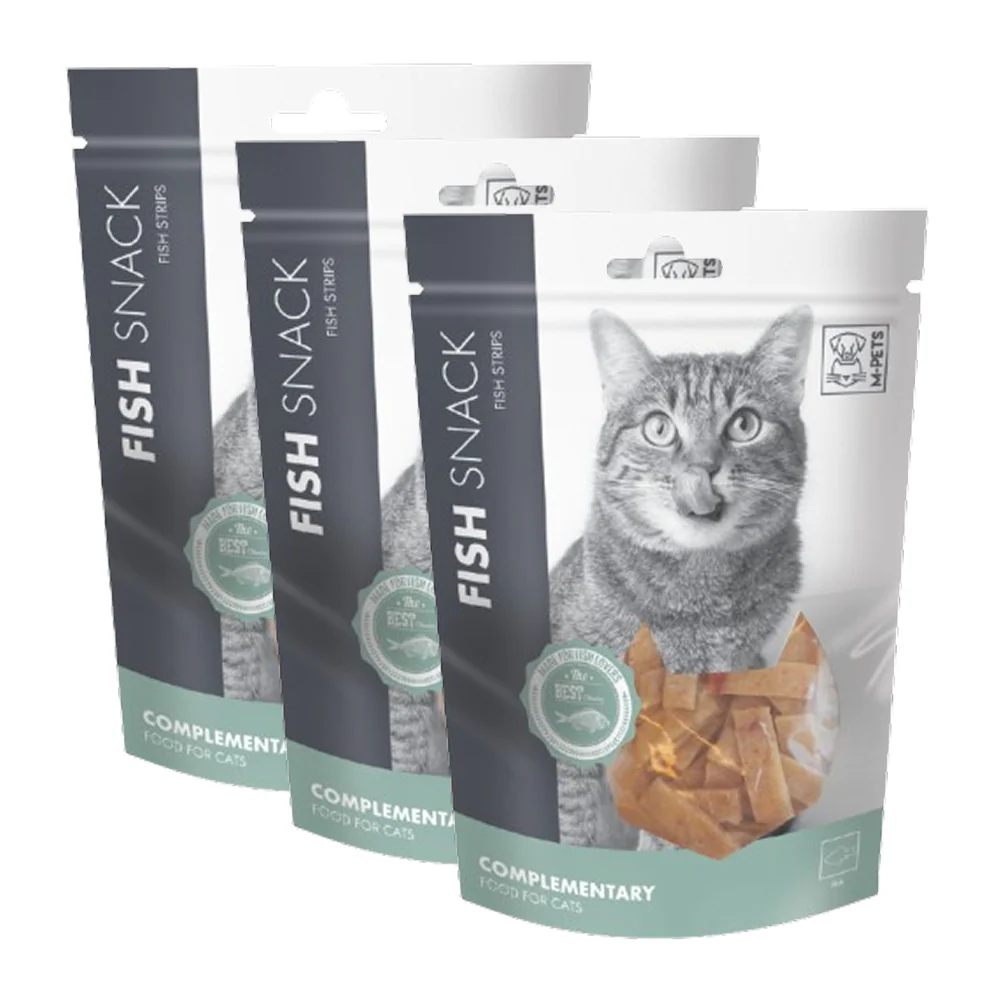 M PETS Fish Strips Treats for Cats - Image 6