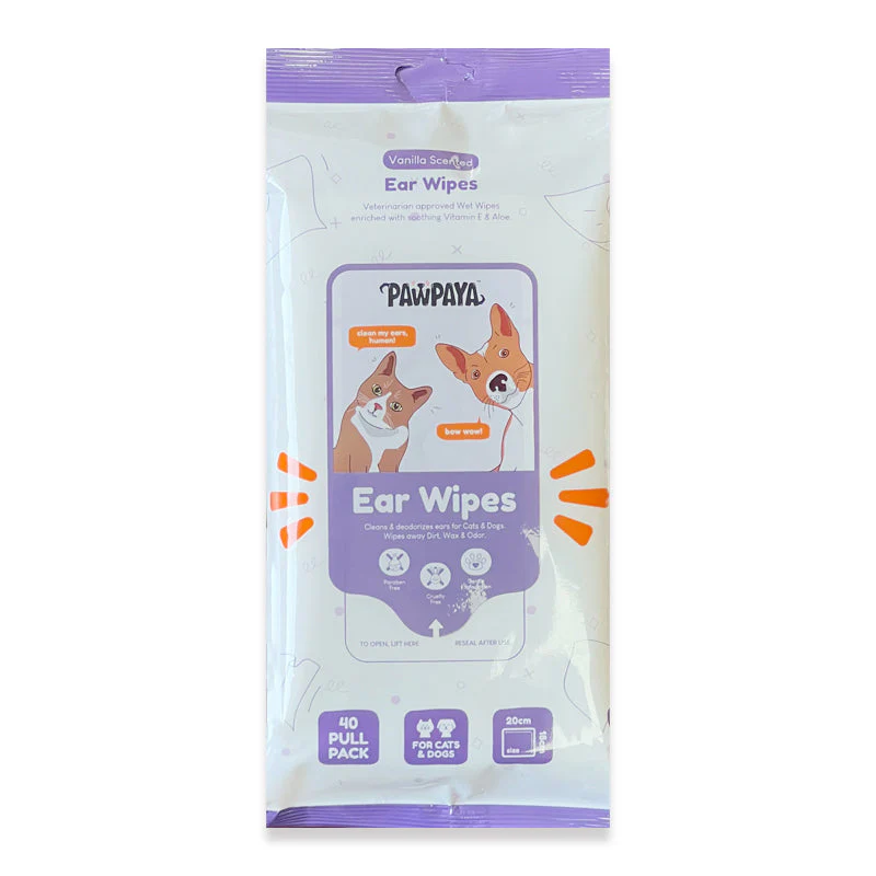 Pawpaya Ear Wipes for Dogs and Cats - Image 5