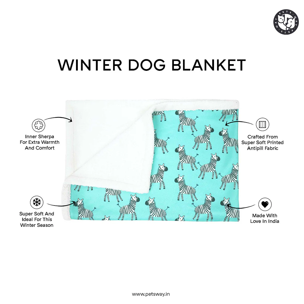 Pets Way Bloom Ultra Soft Winter Blanket for Dogs - Image 3