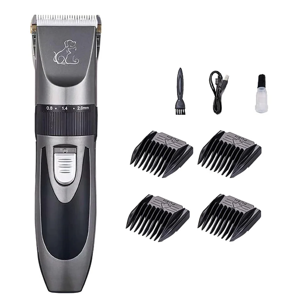 PetVogue Unisex Kit Clipper with Low Noise Rechargeable Hair Trimmer for Dogs and Cats - Image 6