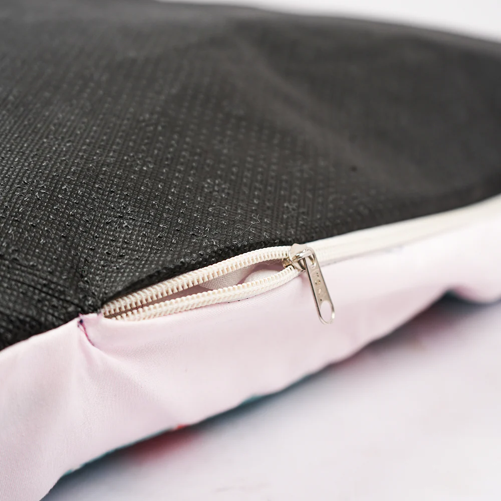 Skatrs Bunny Bloom Flat Bed for Dogs & Cats (Light Blue) - Image 14