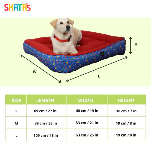 Skatrs Sunshine Snuggle Flat Bed for Dogs & Cats (Yellow) - Image 7