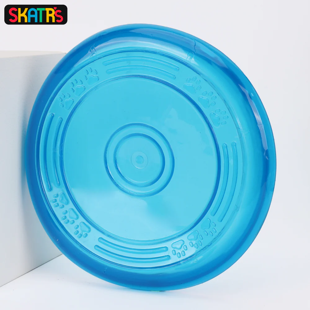 Skatrs Super Flyer Frisbee Toy for Dogs (Blue) - Image 3