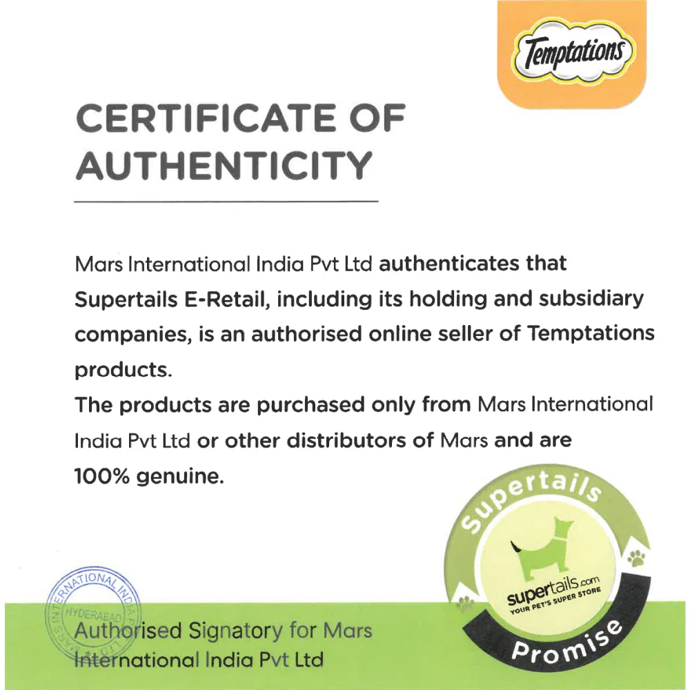 Temptations Creamy Purrrr ee Salmon & Cheese Cat Treats - Image 5