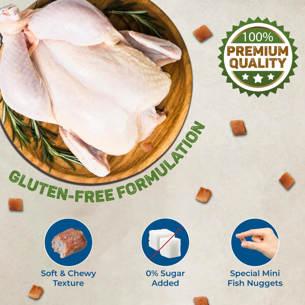 Trixie Premio Chicken Cubes & Tuna Filet Bites Cat Treats - Image 4