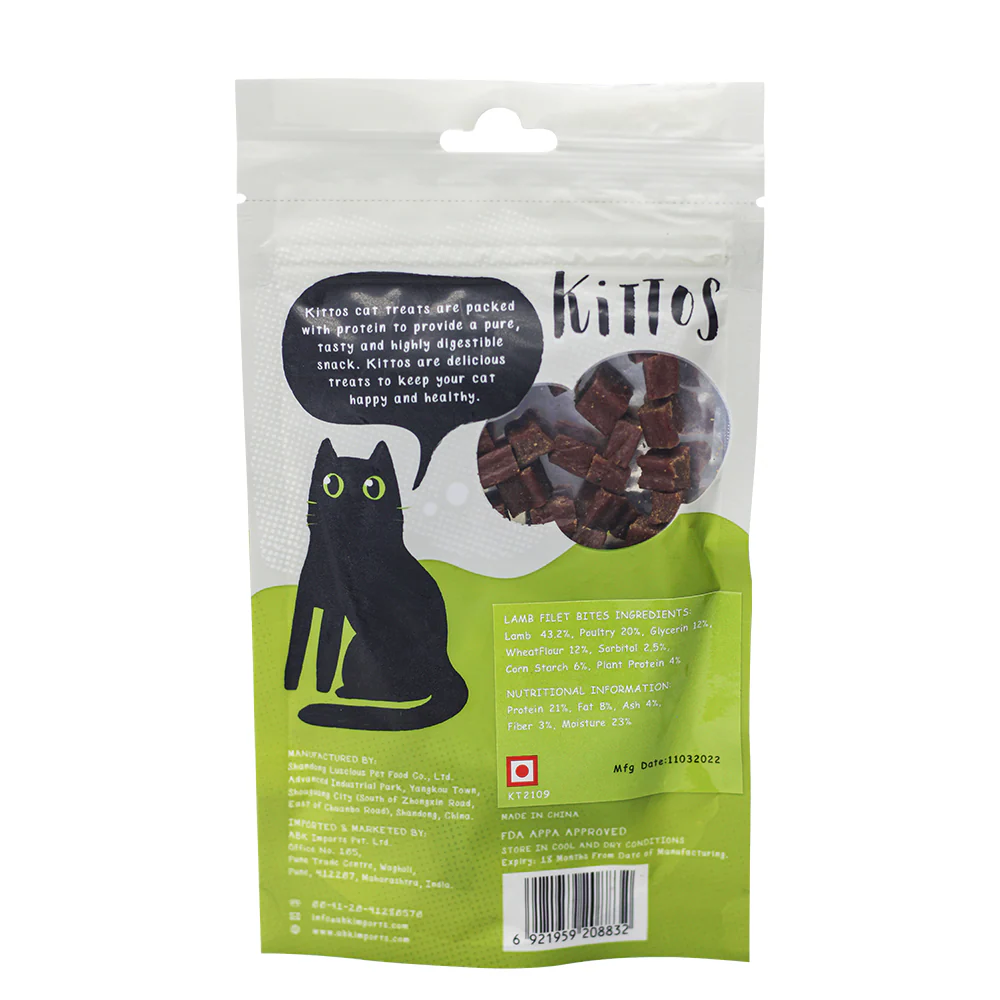 Trixie Premio Ducky Hearts & Kittos Purr fect Lamb Filet Bites Cat Treats - Image 11