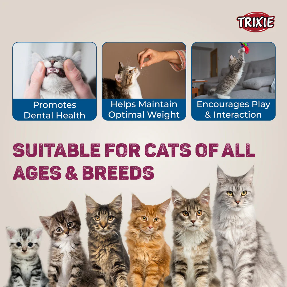 Trixie Premio Ducky Hearts & Kittos Purr fect Lamb Filet Bites Cat Treats - Image 6