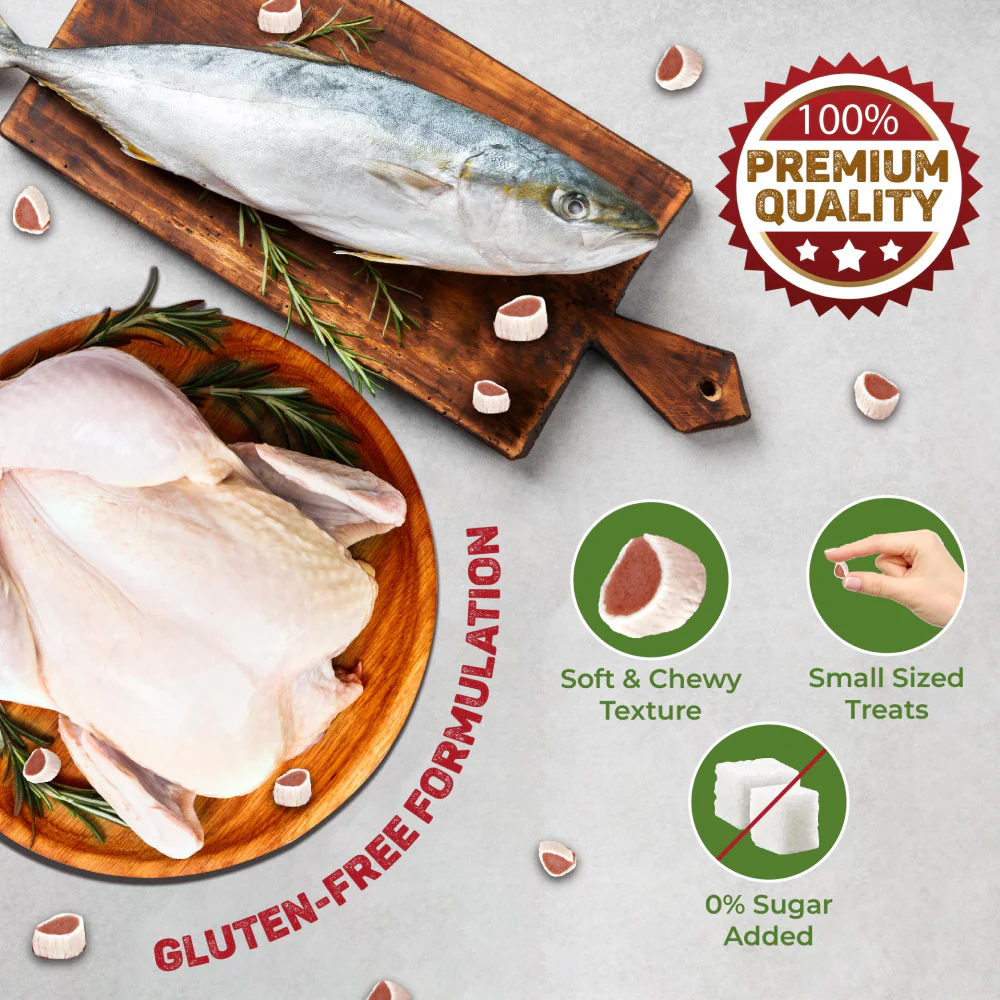 Trixie Premio Fish and Chicken Rolls & Kittos Purr fect Tuna Mini Sticks Cat Treats - Image 6