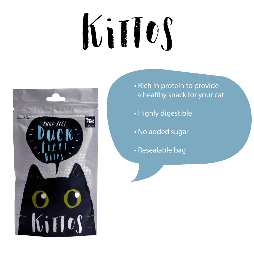 Trixie Premio Tuna & Kittos Purr Fect Duck Fillet Bites Cat Treats - Image 12