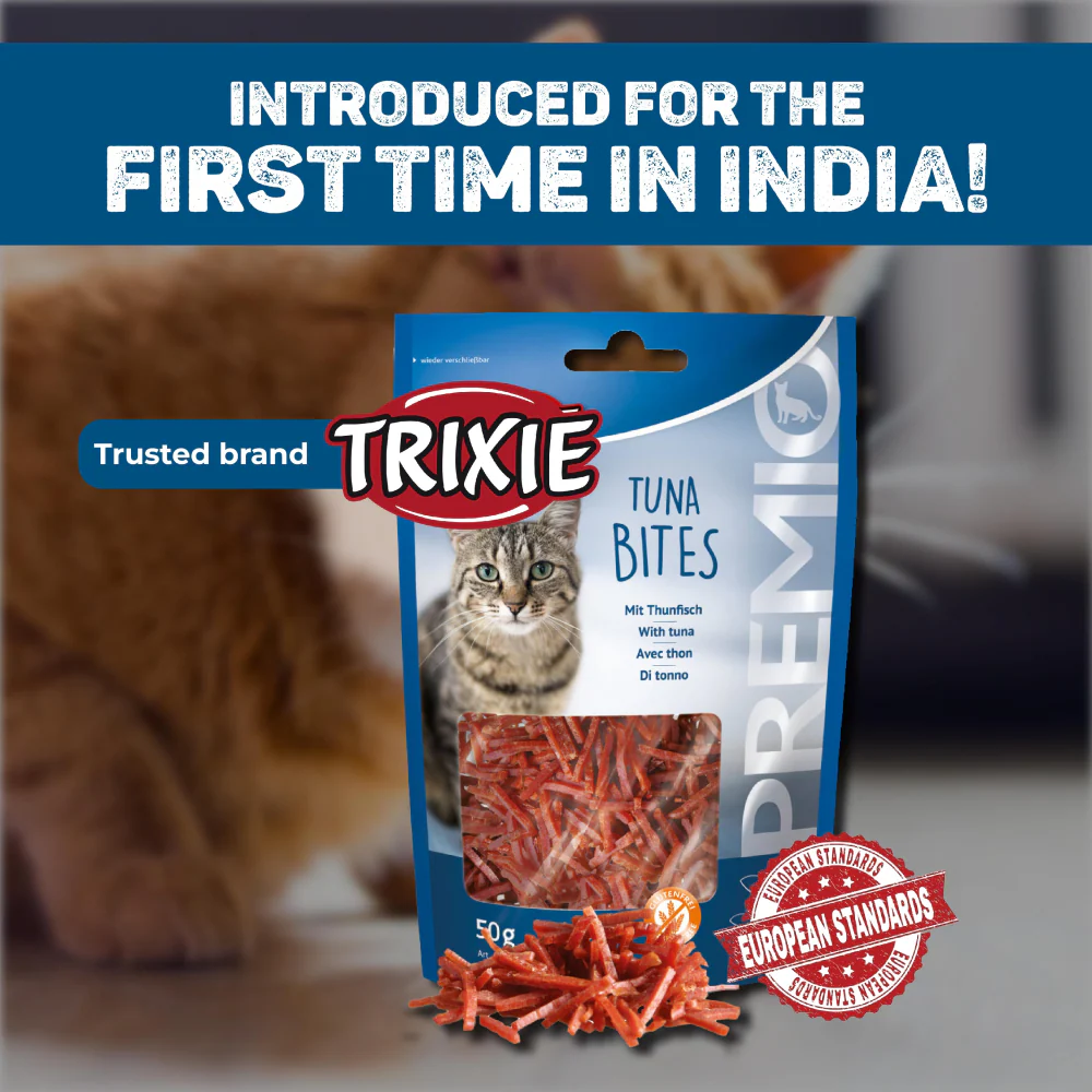 Trixie Premio Tuna & Kittos Purr Fect Duck Fillet Bites Cat Treats - Image 3