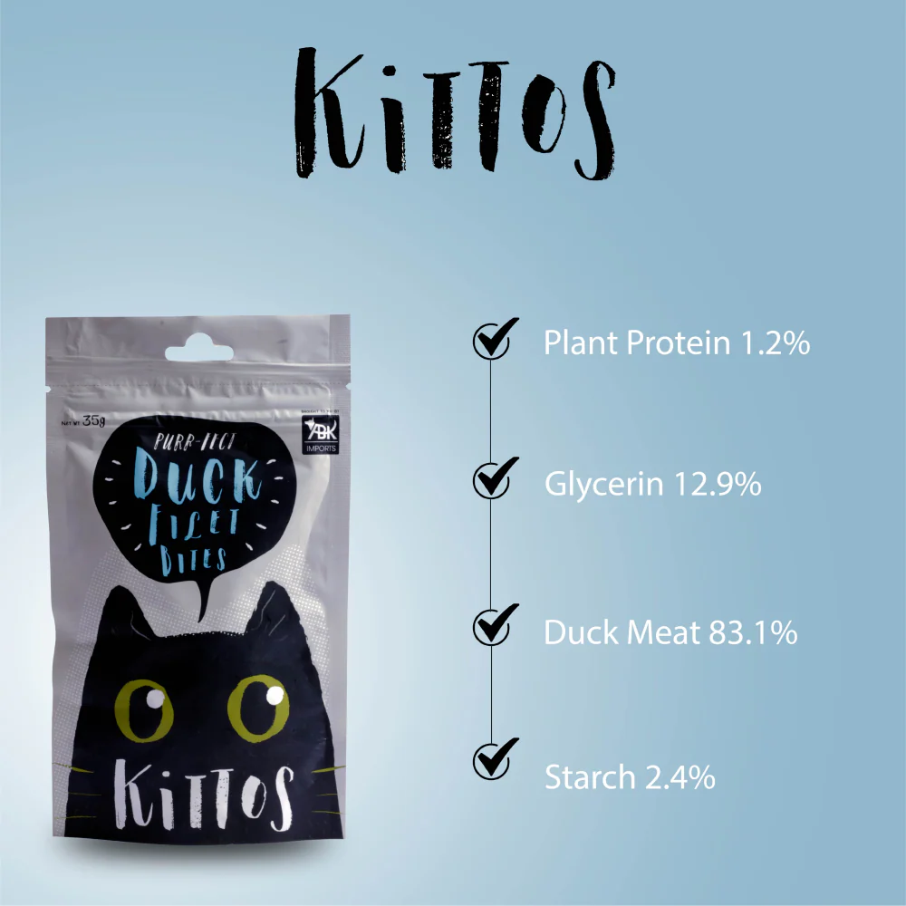 Trixie Premio Tuna & Kittos Purr Fect Duck Fillet Bites Cat Treats - Image 8