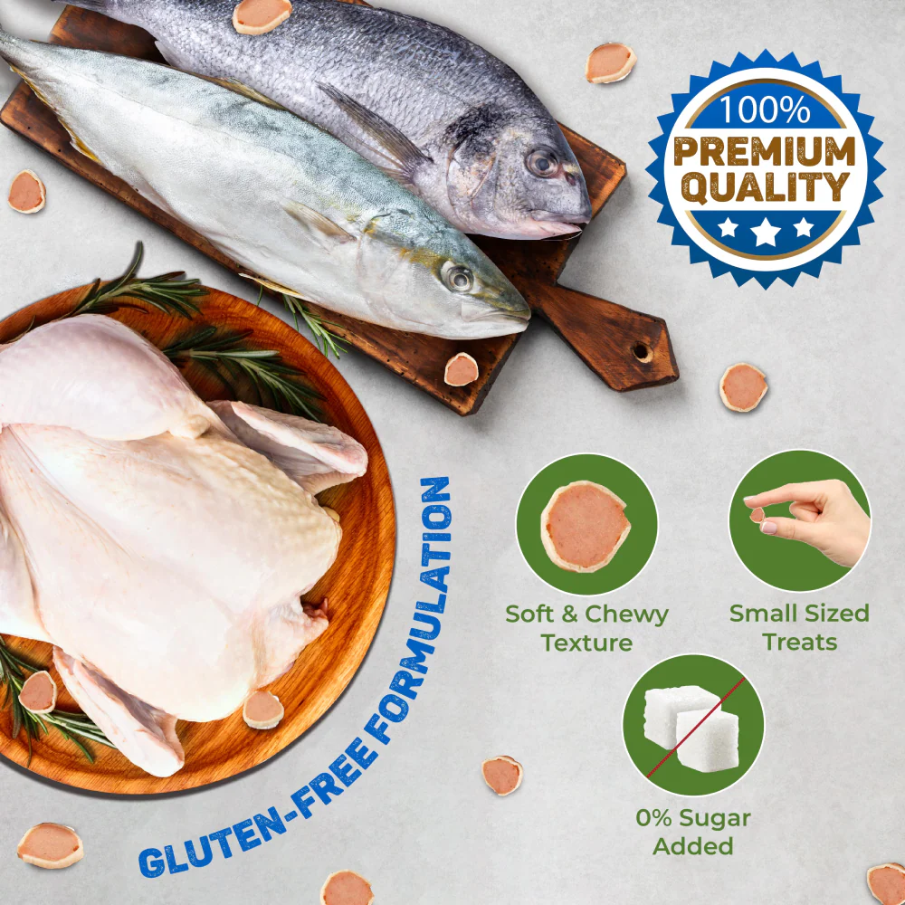 Trixie Premio Tuna Rolls & Kittos Purr Fect Chicken Liver Bites Cat Treats - Image 3