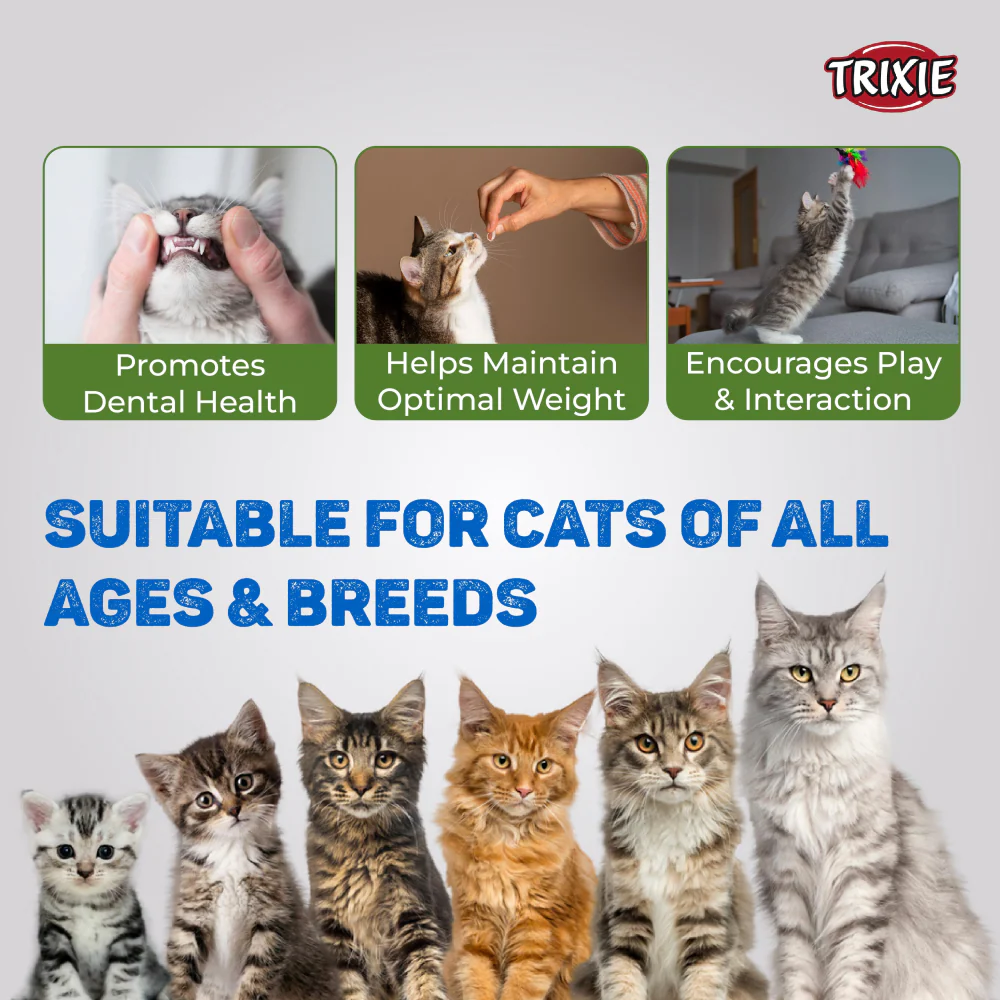 Trixie Premio Tuna Rolls & Kittos Purr Fect Chicken Liver Bites Cat Treats - Image 5