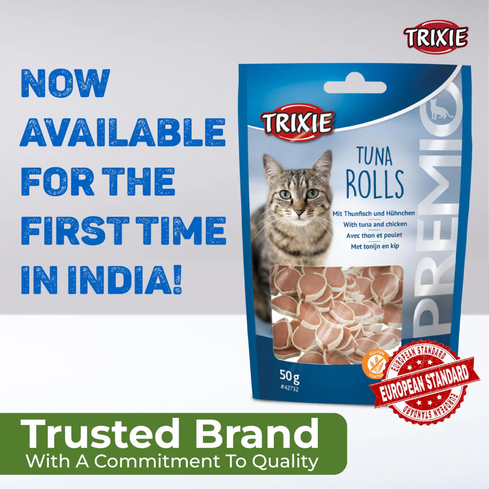 Trixie Premio Tuna Rolls & Kittos Purr Fect Chicken Liver Bites Cat Treats - Image 6