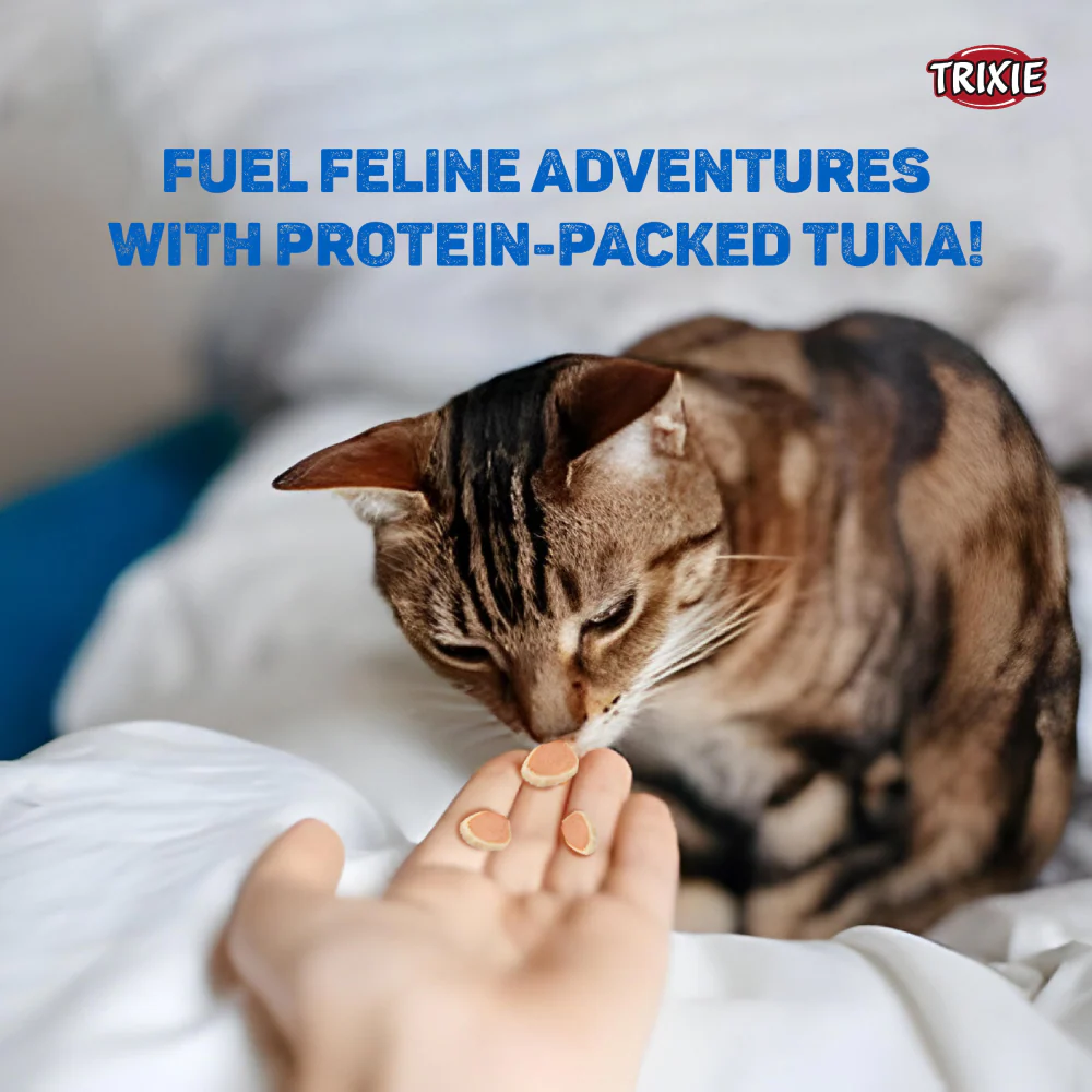 Trixie Premio Tuna Rolls & Kittos Purr Fect Chicken Liver Bites Cat Treats - Image 7
